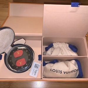 Louis Vuitton Red Earbuds (brand new)